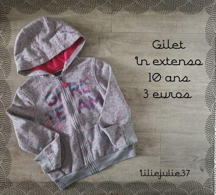 Gilet in extenso 10 ans - photo numéro 1