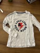 T shirt manches longues lulu castagnette 3 ans