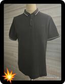 Polo manches courtes gris foncé Fred Perry taille L