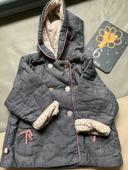 Manteau bébé fille 6mois