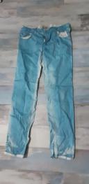 Pantalon Gaudi bleu taille 36