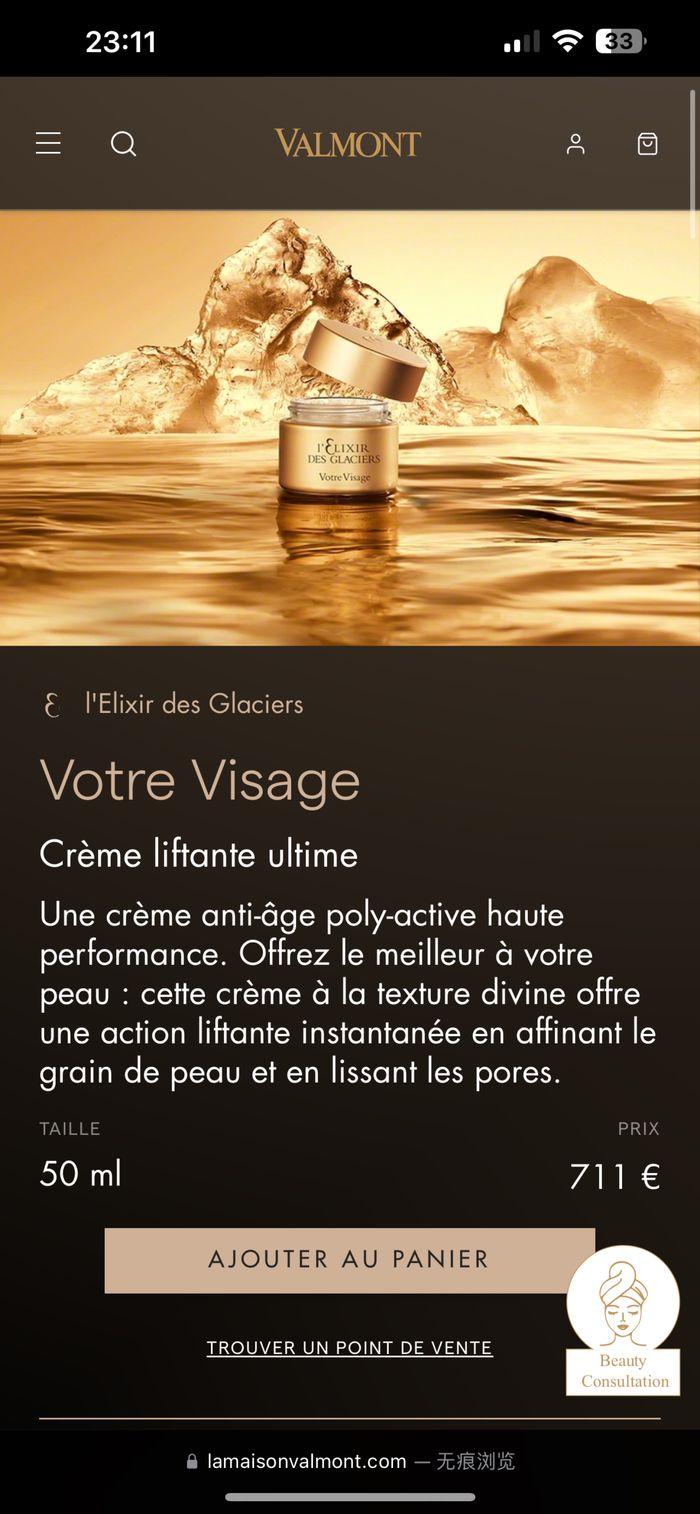 Valmont gamme l’élixir sérum 33ml+ crème 30ml+ cadeaux - photo numéro 6