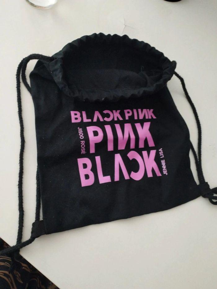 Sac à dos tissu Black Pink - photo numéro 3