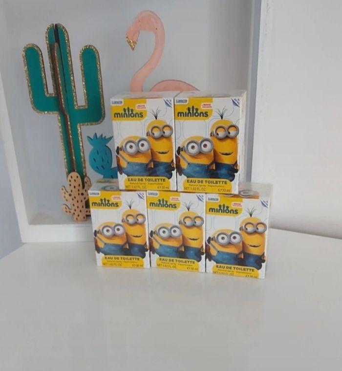 5 parfums Minions neufs