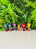 Lot de 6 figurines Sonic