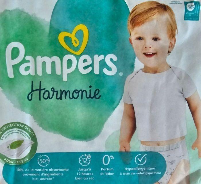 Couches Pampers Harmonie Taille 6 - 13+ kg - photo numéro 4