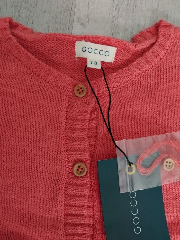 Gilet rose, Gocco, 7/8 ans - photo numéro 2