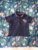 Polo manches courtes garçon bleu marine Sergent Major 4 ans