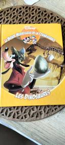 Livre le monde merveilleux de la connaissance Disney les dinosaures