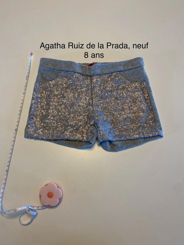 Short gris sequins Agatha Rdl Prada 8 ans - photo numéro 1