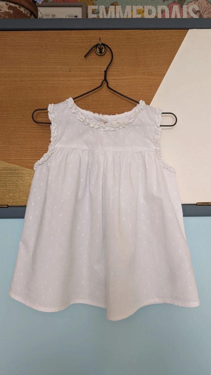 Blouse plumetis Next 3-4ans - photo numéro 1