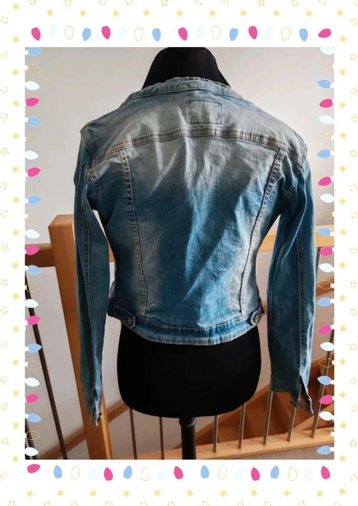 Veste jean fashion reguldr - photo numéro 2