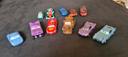 Lot de 8 mini-voitures Cars et 3 mini-voitures offertes