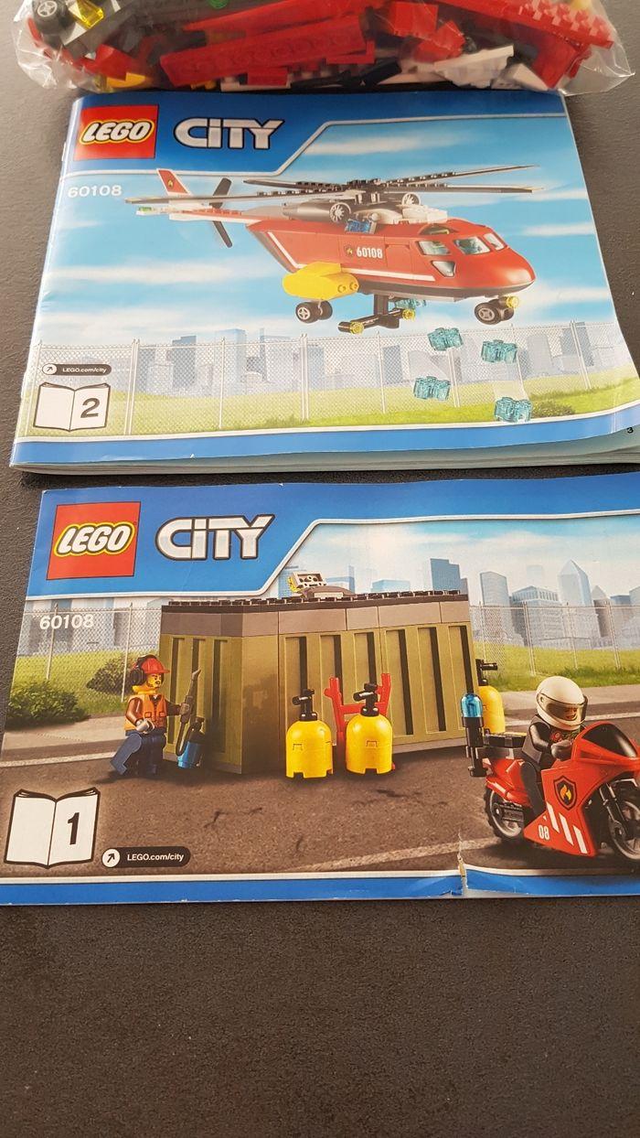 Lego 60108: l unite de secours des pompiers et l helico - photo numéro 2