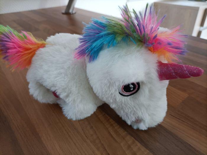 Peluche licorne qui s'accroche - photo numéro 2