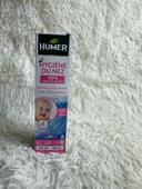 Humer hygiène du nez bébé