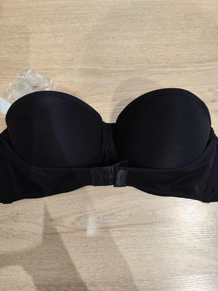 Soutien-gorge bandeau noir 75B - photo numéro 2