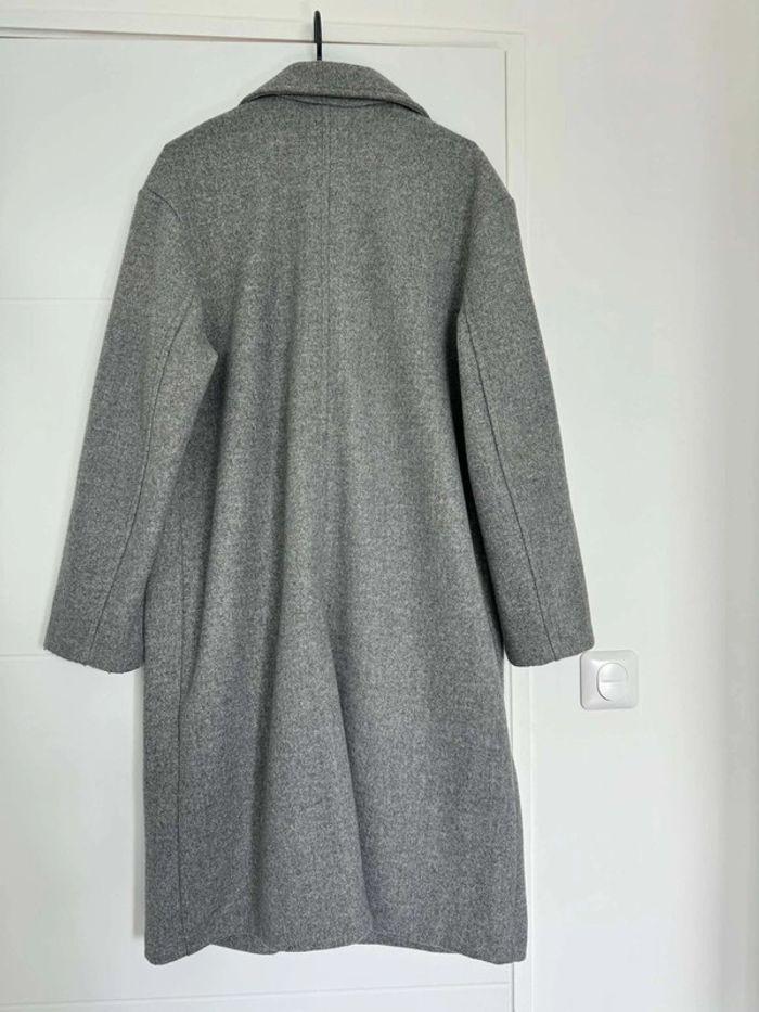 Manteau gris Bershka taille M - photo numéro 5