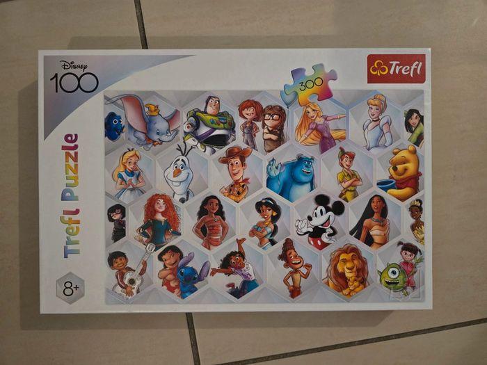 Trefl- Magic Puzzles Colorés avec des Personnages Disney, Contes de Fées de l'Enfance