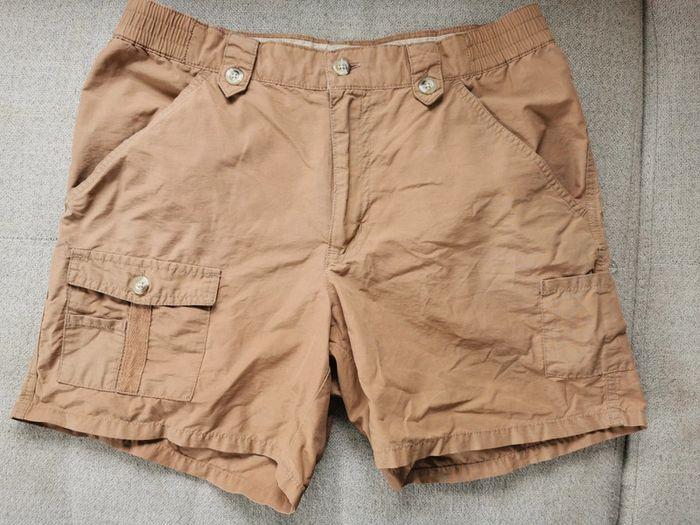 Short femme Columbia taille XL 42 marron clair beige - photo numéro 1