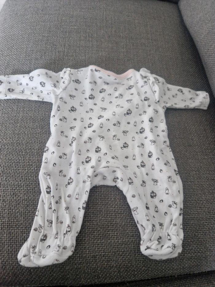 Lot de 5 pyjamas en coton Orchestra taille naissance 50cm - photo numéro 11