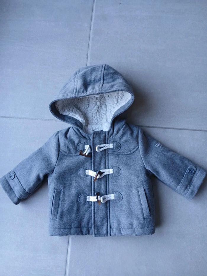 Manteau en laine bébé kiabi - 3 mois - photo numéro 1