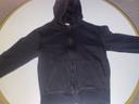 Gilet capuche 8 ans noir