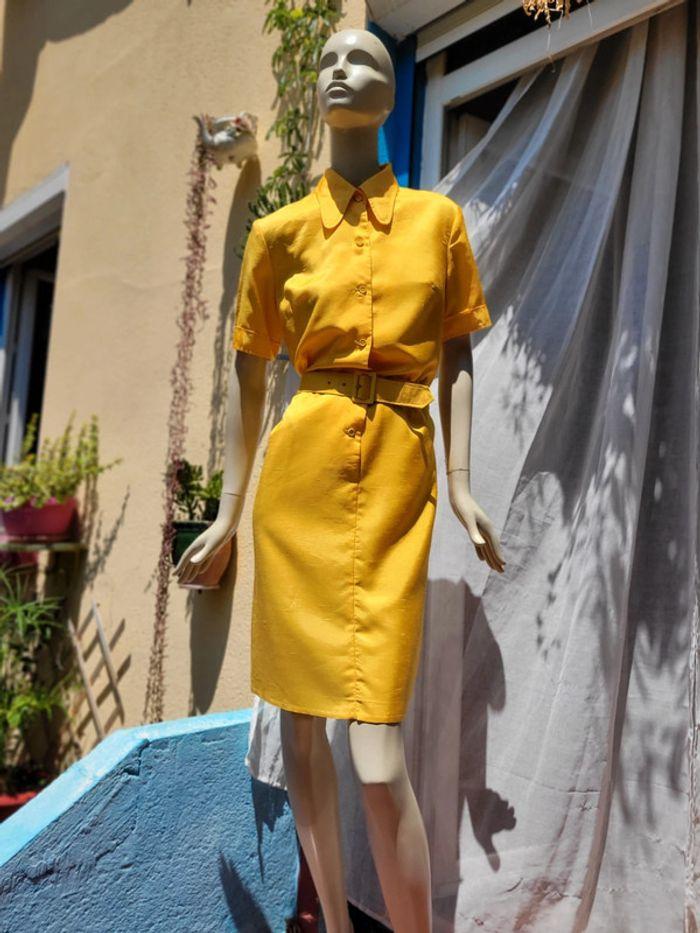 Éclatante robe chemise Rhonel 💛  Vintage 60 - photo numéro 12