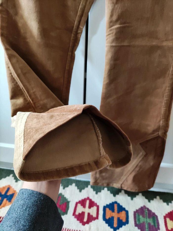 Pantalon super vintage camel - photo numéro 6