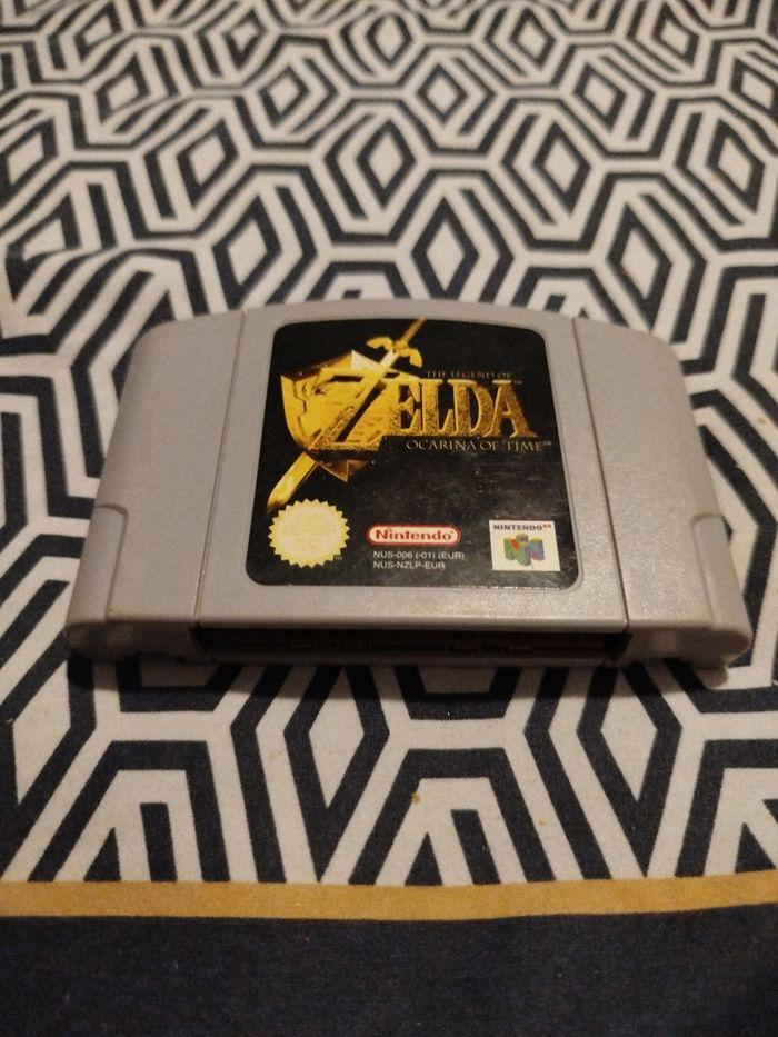 Zelda ocarina of Time Nintendo 64 - photo numéro 1