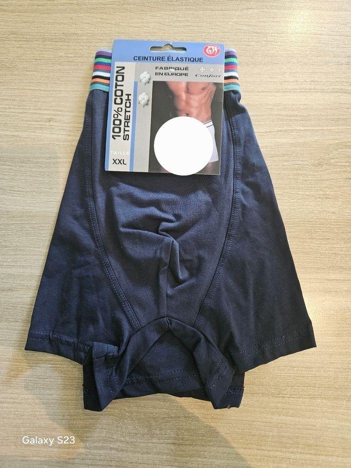 Lot de 5 boxers 100% coton XXL - photo numéro 5