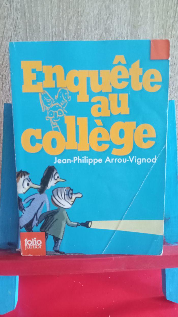 Enquête au collège (folio junior) - photo numéro 1