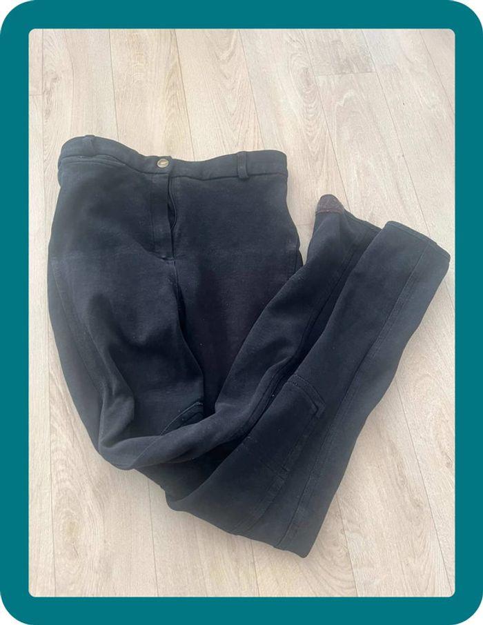 Pantalon équitation taille 36 noir - photo numéro 1