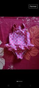 Maillot de bain taille 12 mois