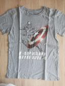 Tee shirt taille 14 ans captain America