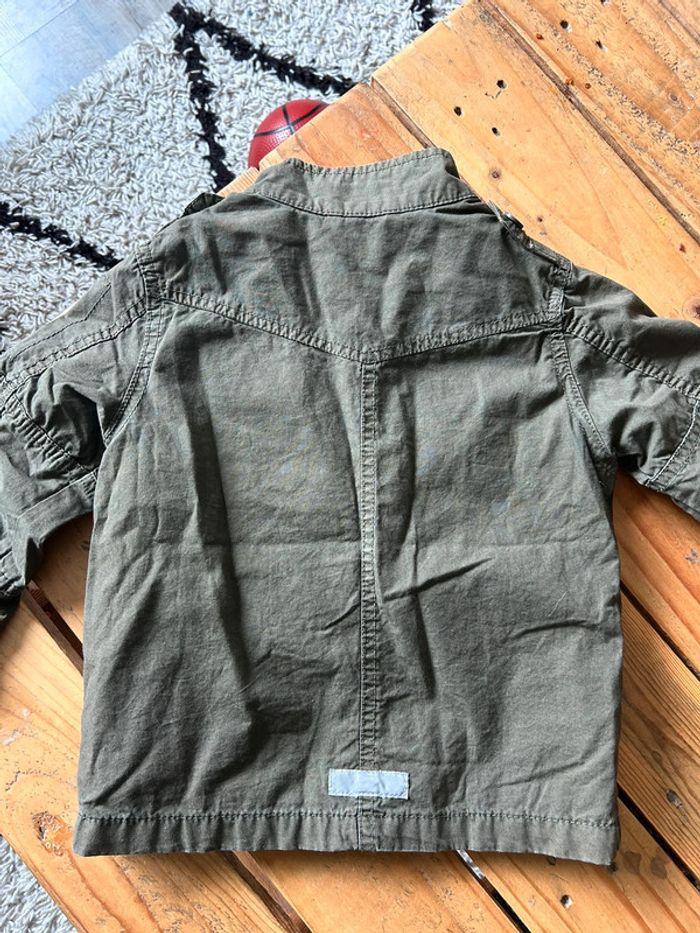 Veste H&M kaki type colonel 3 ans - photo numéro 3