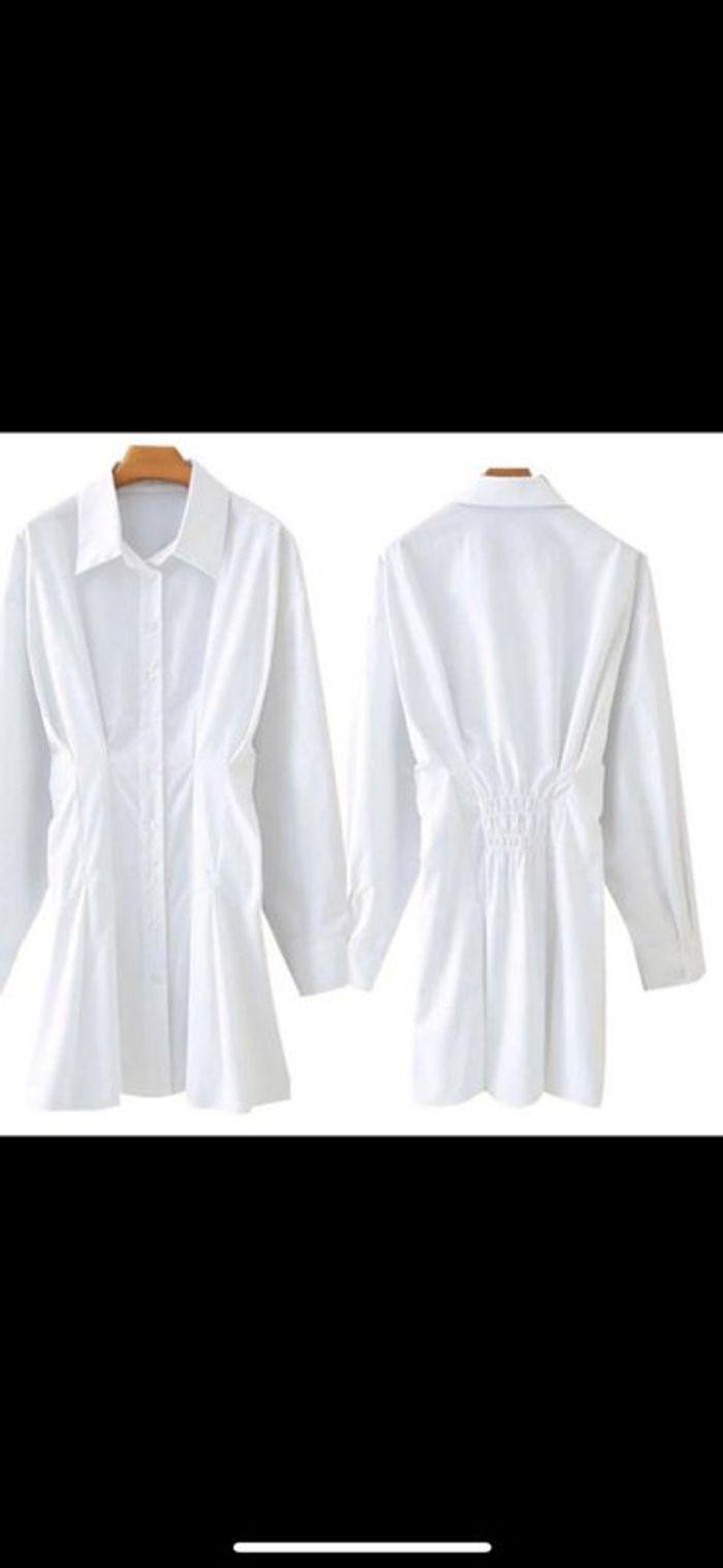 Robe chemise blanche neuve - photo numéro 3