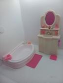 Salle de bain mattel barbie