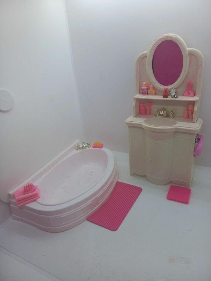 Salle de bain mattel barbie - photo numéro 1