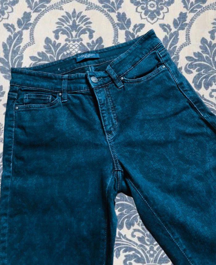 💙Jean coupe droite imprimé baroque Cambio vintage baroque print jeans💙 - photo numéro 1