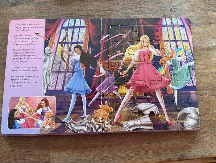 Livre puzzle barbie - photo numéro 4