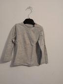 tee-shirt manches longues gris uni In Extenso 2ans garcon