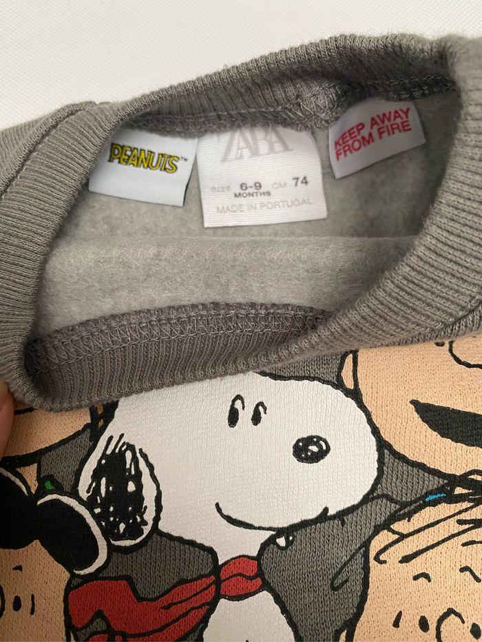 Zara Snoopy Peanuts Baby Ensemble Lot new maat 74(6-9m) - photo numéro 2