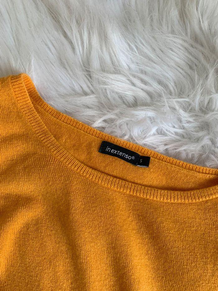 Joli pull jaune / orangé - photo numéro 3