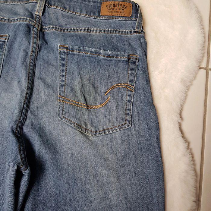 Jean Levi's Signature Mid Rise Slim Cuffed W30 Bleu - photo numéro 15