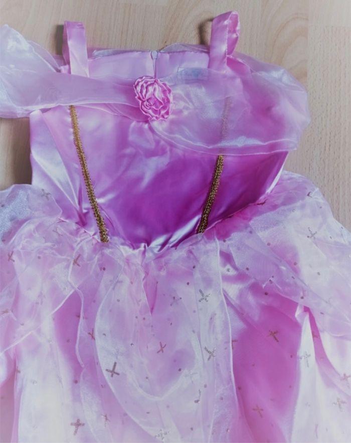 Déguisement robe princesse robe et accessoires 5-6ans - photo numéro 4