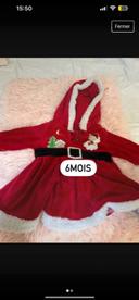 Tenue de noel bebe fille 6 mois