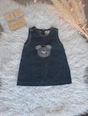 Robe en jean souris 12mois