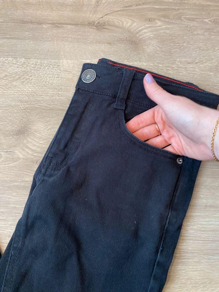 Pantalon jean skinny noir avec élastique Kiabi 12 ans / 144-155 cm - photo numéro 2