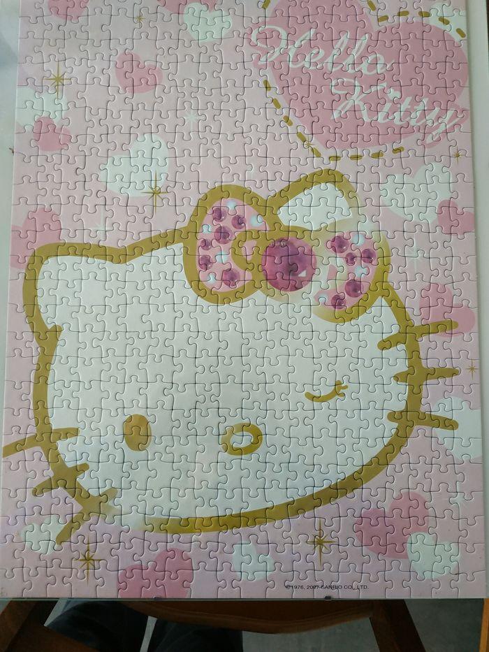 Puzzle hello kitty 500 pièces - photo numéro 1